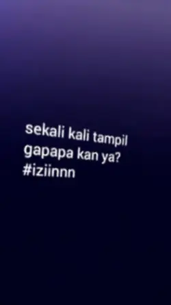 IZIN TAMPIL
