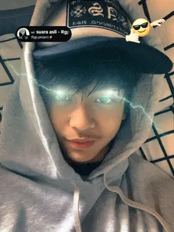 efek mata kilat 