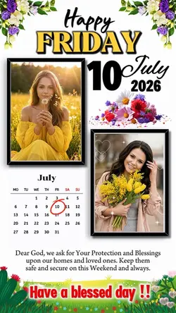 Friday 10 July 2026
