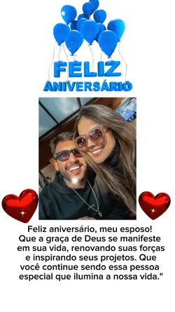 Parabéns esposo