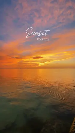 Sunset therapy 💌