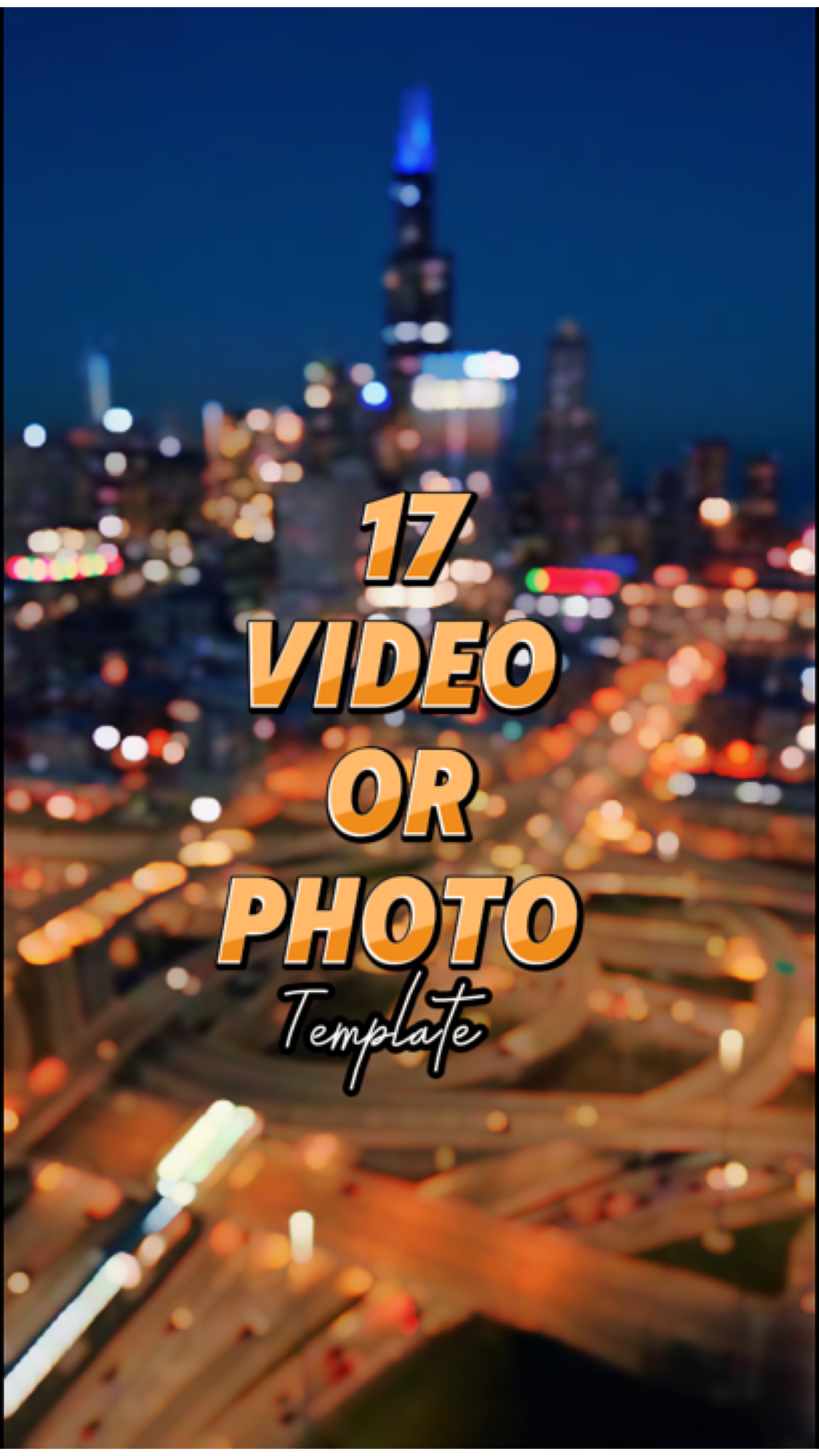 capcut template cover