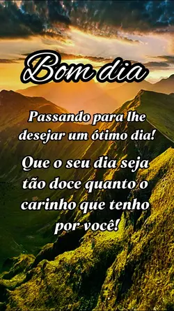 Bom dia 