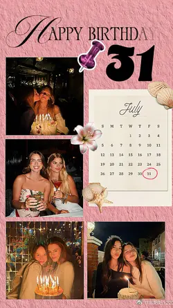 31 july birthday