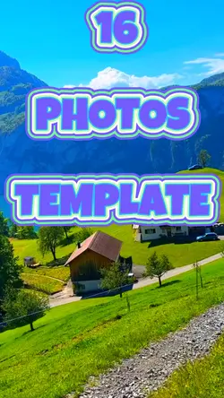 16 Photos Template 