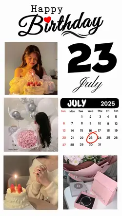 birthday 23 July