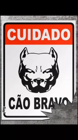 Cão bravo meme 