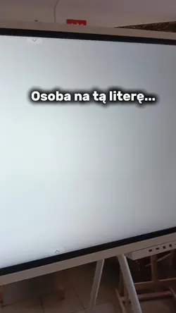 osoba na literę...