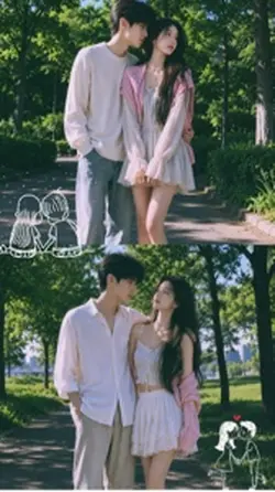 2 ảnh 1 khung 