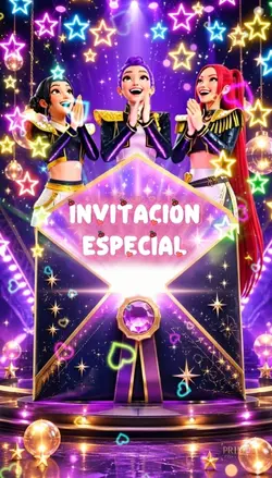 Invitacion K-pop 