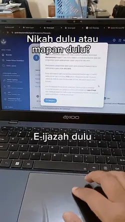 Nikah dulu? 