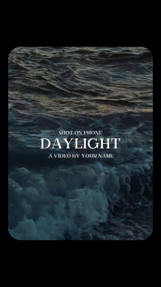 capcut template cover