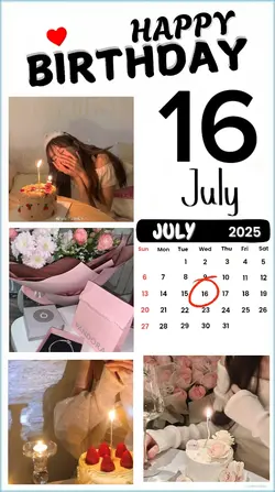 birthday 16 July 