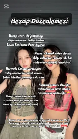 Hesap düzenlemesi
