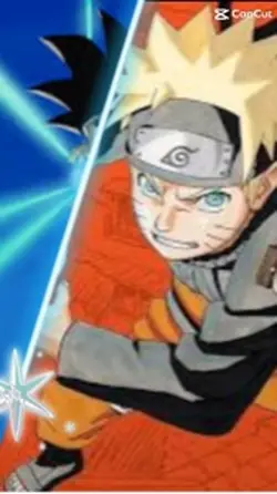Naruto and goku edit