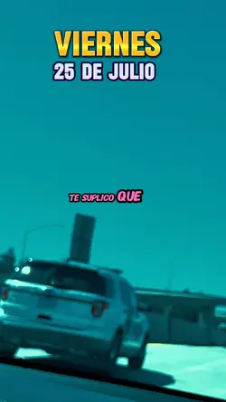 VIERNES 25 DE JULIO