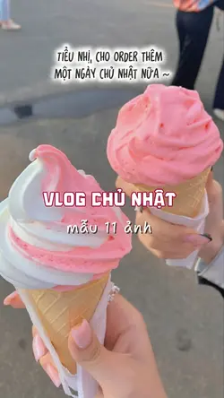 vlog chủ nhật 11 ảnh
