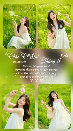 Chào Cô Gái Tháng 8