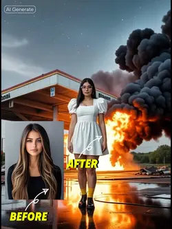 FIRE BURN AI EFFECT 