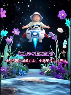 AIの子供宇宙飛行士、小惑星に上陸する