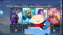 Stewie crying in bed