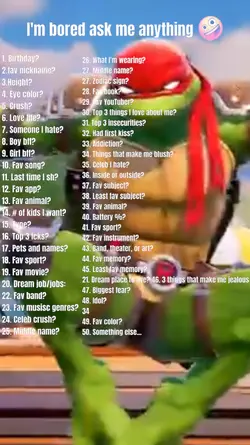 Ask me anything 