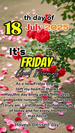 It's Friday Morning 