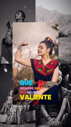 Mujer valiente