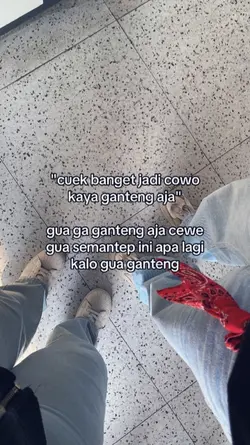 kaya ganteng aja