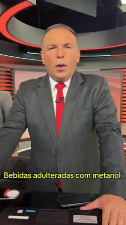 Metanol em bebidas