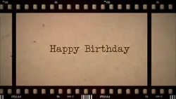 Happy Birthday