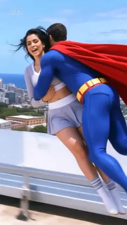 Lifted by Superman