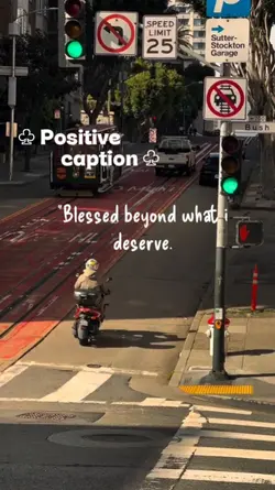 positive caption