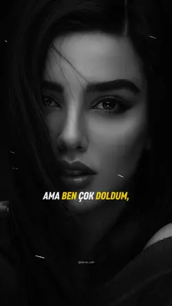 ben çok doldum 