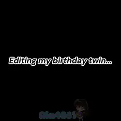 Birthday twin