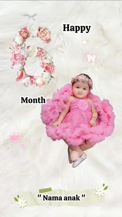 Happy 6 bulan 