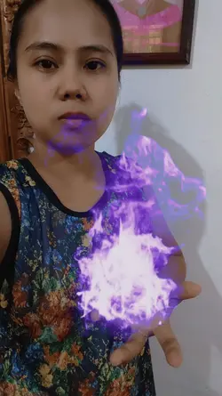 purple fire