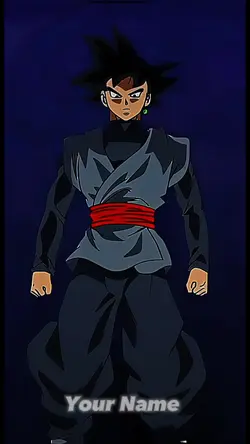 Free Goku black edit