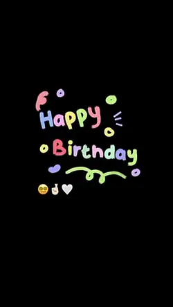 Happy birthday 