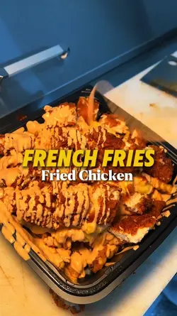 French Fries Chicken
