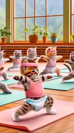 Funny Cat Ai videos
