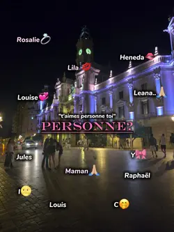 "t'aimes personne"