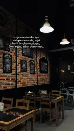jangan menaruh harap