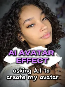 AI avatar effect