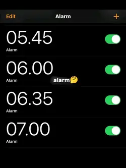 alarm or alarm? 