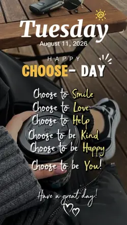 Happy Chooseday!