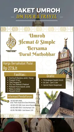 BROSUR TRAVEL UMROH