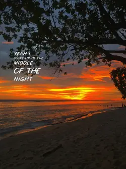 sun set Mr lonely