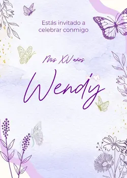 Invitación XV años