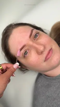 Before after brows